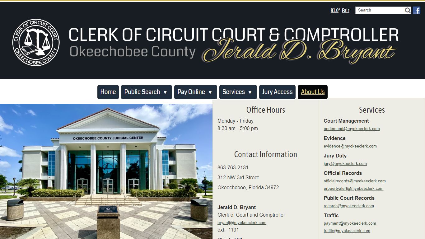 About Us - Okeechobee County Clerk of Circuit Court and ...